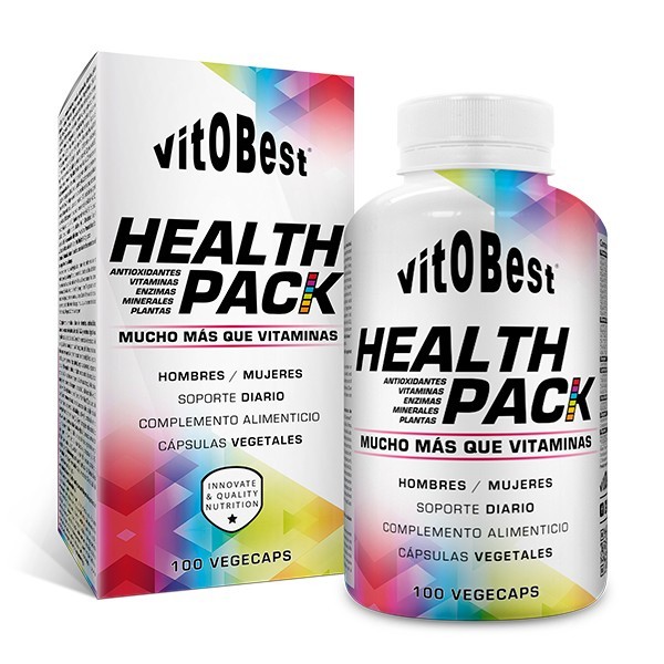 Health Pack Vitobest 100 cápsulas