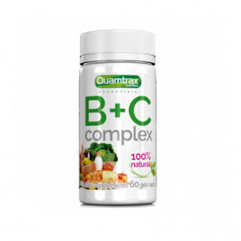 Vitamina B + C Complex 60 Cápsulas Quamtrax