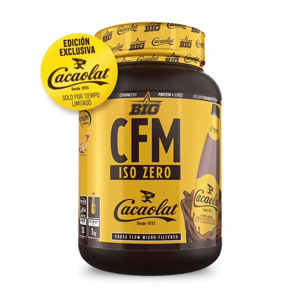 Proteína ISO ZERO CFM Big Cacaolat 1kilo